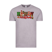 Vintage Zinc howdy christmas gingerman bread with cowboy Vintage Tee - CowGirlArtShop