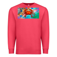 Cardinal crab license plate Premium Sweatshirt - BarkalooDesign
