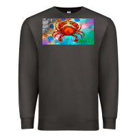 Smoke crab license plate Premium Sweatshirt - BarkalooDesign