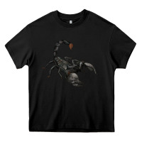 Black scorpion Heavy Core Tee - JahusDesignShop
