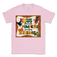 Bubblegum Pink jesus flannel's pumpkins blessings Classic Tee - TumblerDesignByShophia