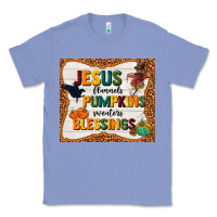 Colony Blue jesus flannel's pumpkins blessings Classic Tee - TumblerDesignByShophia