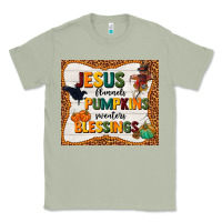Matcha jesus flannel's pumpkins blessings Classic Tee - TumblerDesignByShophia