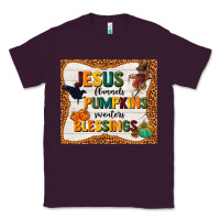 Plum jesus flannel's pumpkins blessings Classic Tee - TumblerDesignByShophia
