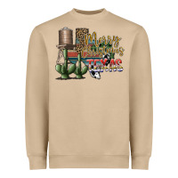 Mushroom merry christmas texas Heavyweight Sweatshirt - SublimationCraftShop