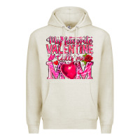 Oatmeal Heather My Favorite Valentine Calls Me Premium Hoodie - CowhideDigitalArt
