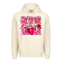 Sandshell My Favorite Valentine Calls Me Premium Hoodie - CowhideDigitalArt