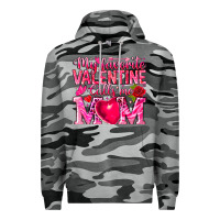 Slate Camo My Favorite Valentine Calls Me Premium Hoodie - CowhideDigitalArt