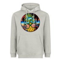 Moon Dust pineapple relaxing Heavyweight Hoodie - BarkalooDesign