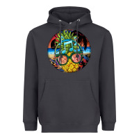 Smoke pineapple relaxing Heavyweight Hoodie - BarkalooDesign