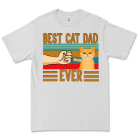 Dove Grey Best Cat Dad Ever Premium Tee - Bettercallsaul