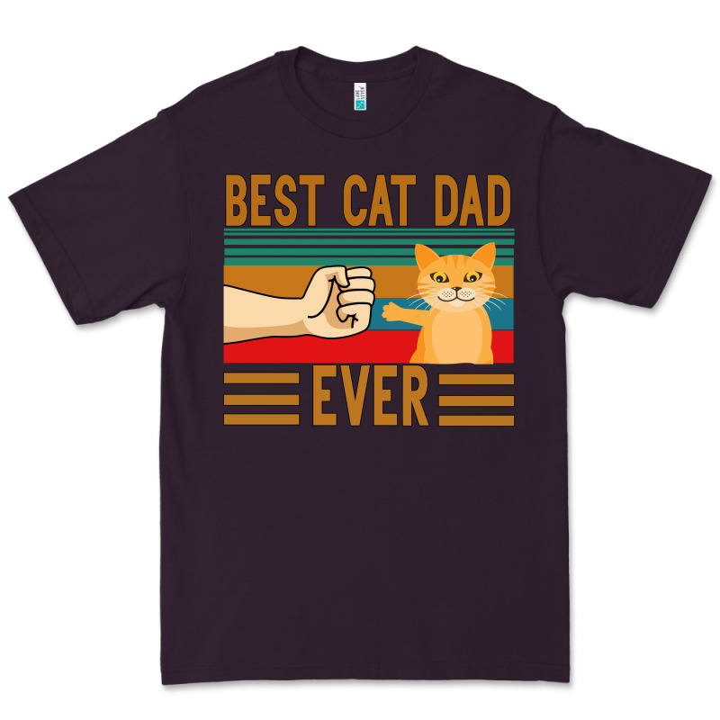 Best Cat Dad Ever Premium Tee by Bettercallsaul | Teevron