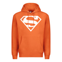 Carrot Supergirl White & Pink Shield Premium Hoodie - longCreatives