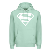 Seafoam Supergirl White & Pink Shield Premium Hoodie - longCreatives