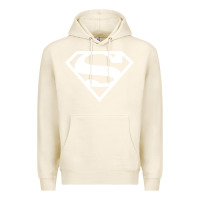 Tofu Supergirl White & Pink Shield Premium Hoodie - longCreatives