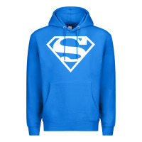 True Royal Supergirl White & Pink Shield Premium Hoodie - longCreatives