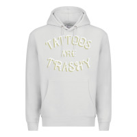 Dove Grey Tattoos Are Trashy Funny Sarcastic Tattoo Gift Premium Hoodie - longCreatives