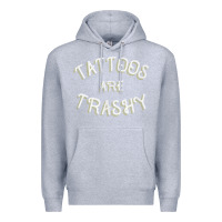 Heather Grey Tattoos Are Trashy Funny Sarcastic Tattoo Gift Premium Hoodie - longCreatives