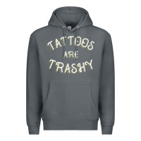 Rock Tattoos Are Trashy Funny Sarcastic Tattoo Gift Premium Hoodie - longCreatives