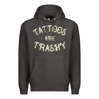 Smoke Tattoos Are Trashy Funny Sarcastic Tattoo Gift Premium Hoodie - longCreatives