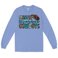 Colony Blue mama's let your babies be cowboys Long Sleeve Tee - OliviaCreatesArt