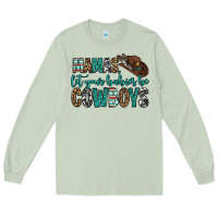 Matcha mama's let your babies be cowboys Long Sleeve Tee - OliviaCreatesArt