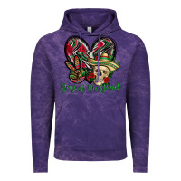 Cloud Purple Day of the dead Mexico Vintage Hoodie - HowdyJamesFarm
