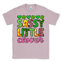 Lilac sassy little clover st patrick s day Classic Tee - Artiststas
