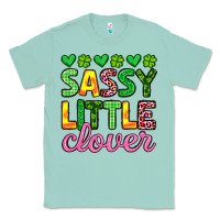 Seafoam sassy little clover st patrick s day Classic Tee - Artiststas
