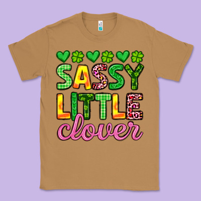 Sassy Little Clover St Patrick S Day Classic Tee Designed By Artiststas