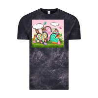 Cloud Black easter Vintage Tee - CowGirlArtShop