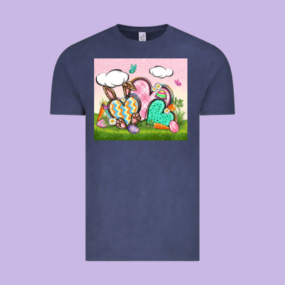 Easter Vintage Tee Designed By Cowgirlartshop