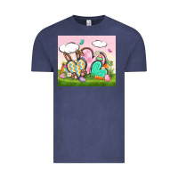 Vintage Denim easter Vintage Tee - CowGirlArtShop