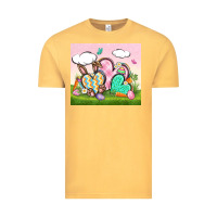 Vintage Mustard easter Vintage Tee - CowGirlArtShop