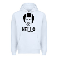White Lionel Richie  It's Me Premium Hoodie - longCreatives