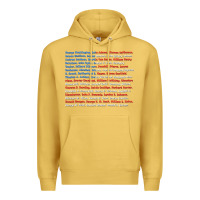 Antique Gold List of Presidents of the United States, Gift Premium Hoodie - longCreatives