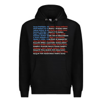 Black List of Presidents of the United States, Gift Premium Hoodie - longCreatives
