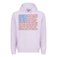 Lilac List of Presidents of the United States, Gift Premium Hoodie - longCreatives