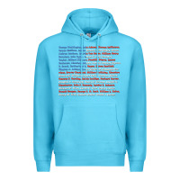 Ocean Blue List of Presidents of the United States, Gift Premium Hoodie - longCreatives