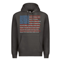 Smoke List of Presidents of the United States, Gift Premium Hoodie - longCreatives