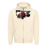 Sandshell crane truck Zipper Hoodie - Artiststas