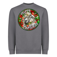 Storm christmas lincoln sheep Heavyweight Sweatshirt - LillyAllenDesigns