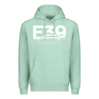 Seafoam E39 5 Series  Car Silhouette Premium Hoodie - longCreatives