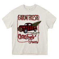 Farm Fresh Christmas Heavy Core Tee | Teevron
