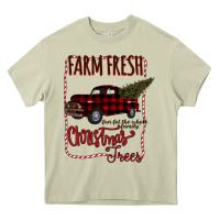 Mossy Farm Fresh Christmas Heavy Core Tee - Bettercallsaul