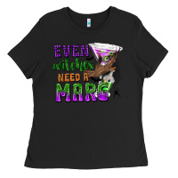 Black Even Witches Need a Marg Ladies Tee - texasbilliewilder