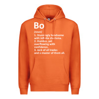 Carrot BO Definition Personalized Name Funny Birthday Gift Idea Premium Hoodie - longCreatives