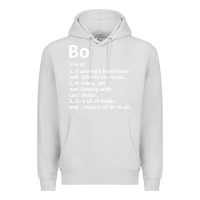 Dove Grey BO Definition Personalized Name Funny Birthday Gift Idea Premium Hoodie - longCreatives
