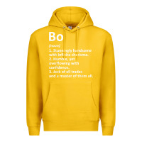 Lemon BO Definition Personalized Name Funny Birthday Gift Idea Premium Hoodie - longCreatives