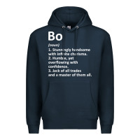 Bo Definition Personalized Name Funny Birthday Gift Idea Premium Hoodie | Teevron